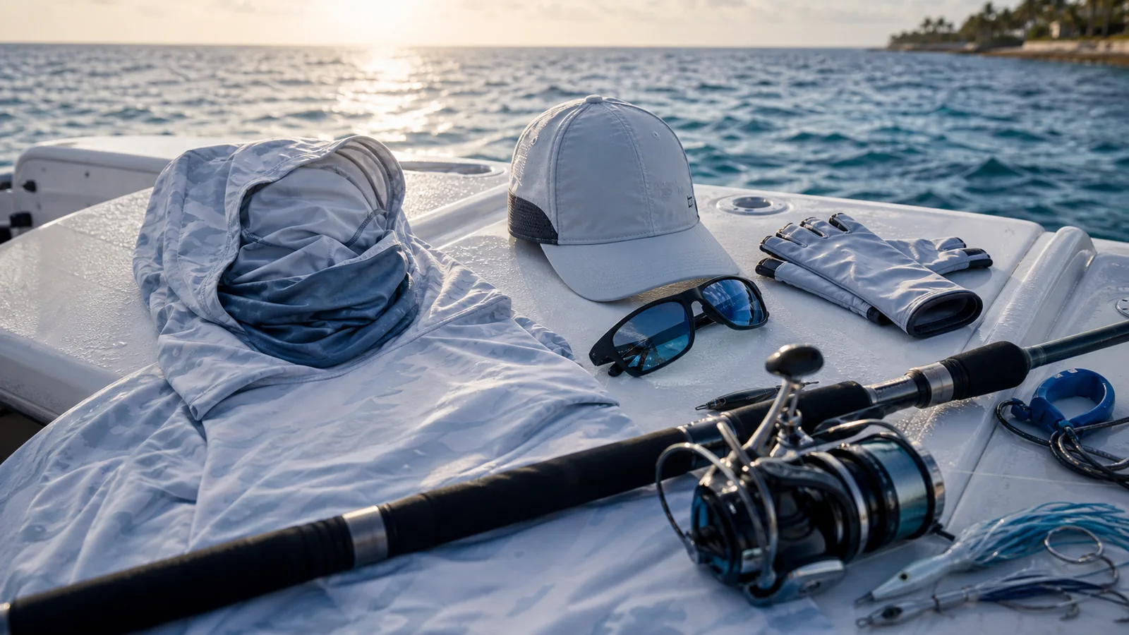 Saltwater fishing apparel collection