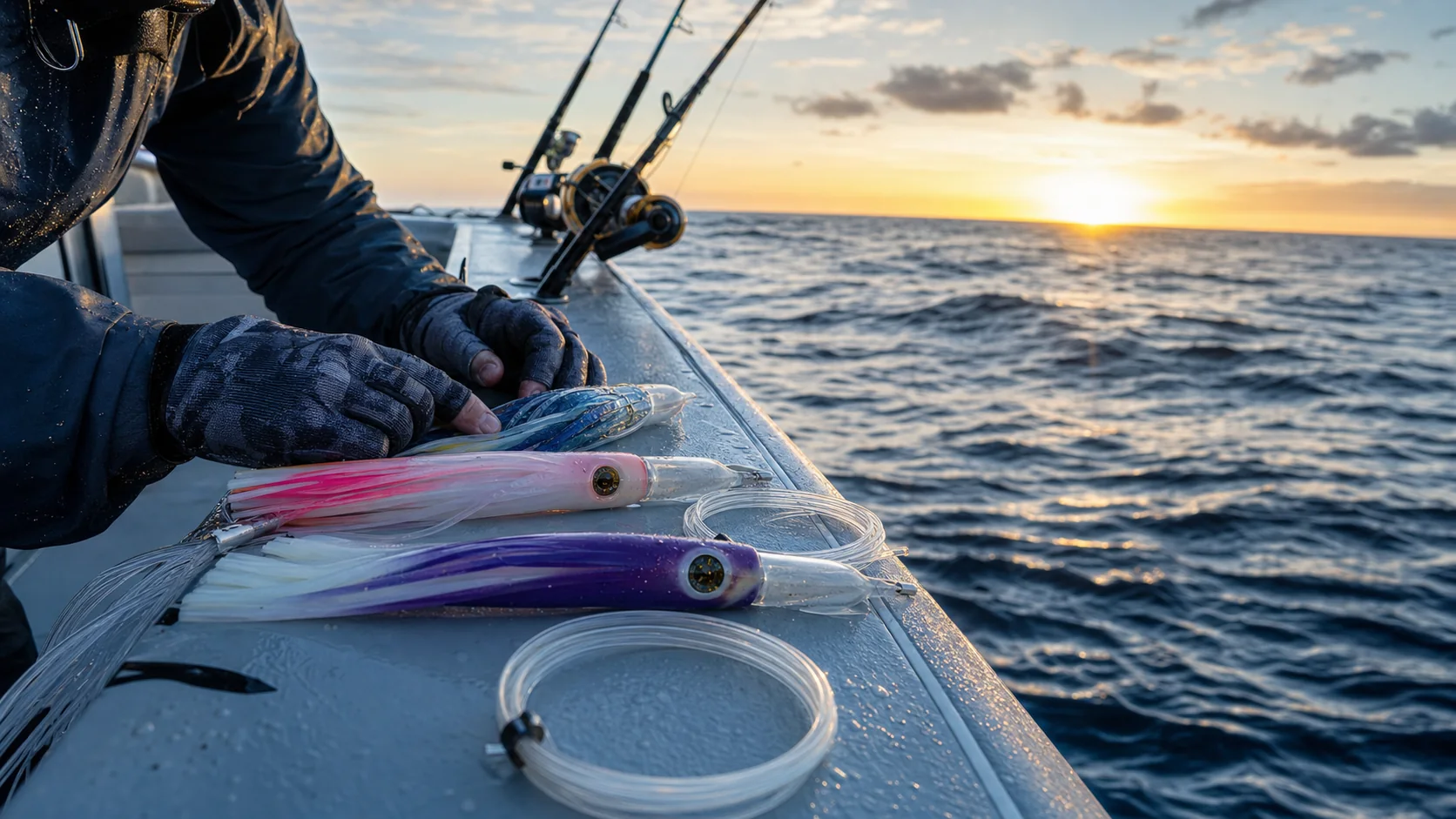 Bluewater fishing preparation